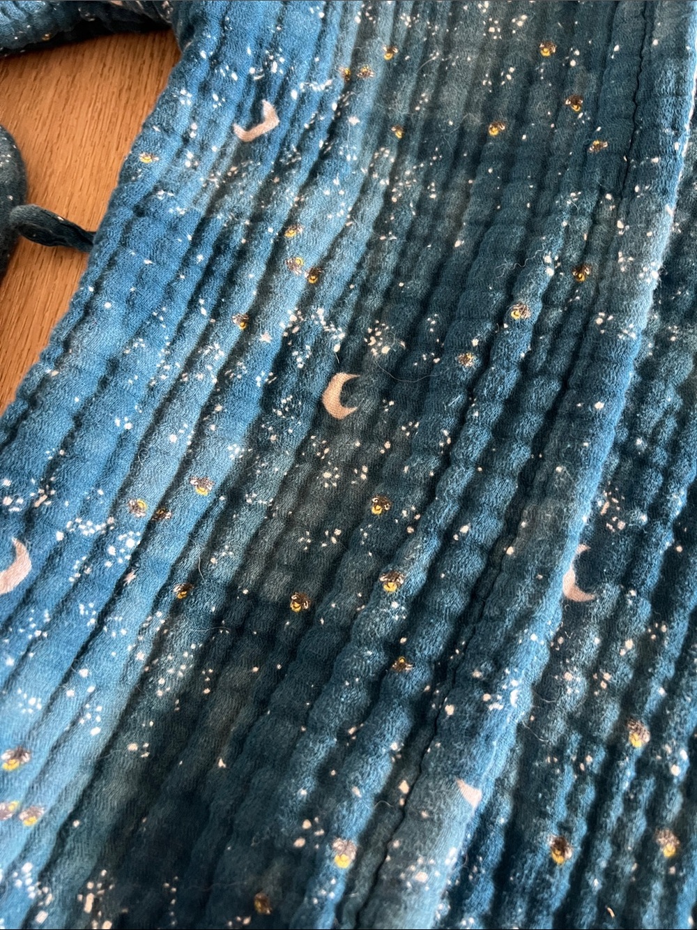 Reversible Muslin Robe - Picture 2 of 5